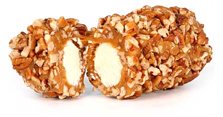 Pecan Caramel Nougat Log