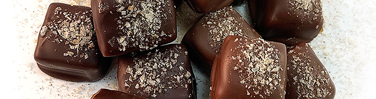 Ghost Chili Sea Salt Caramels
